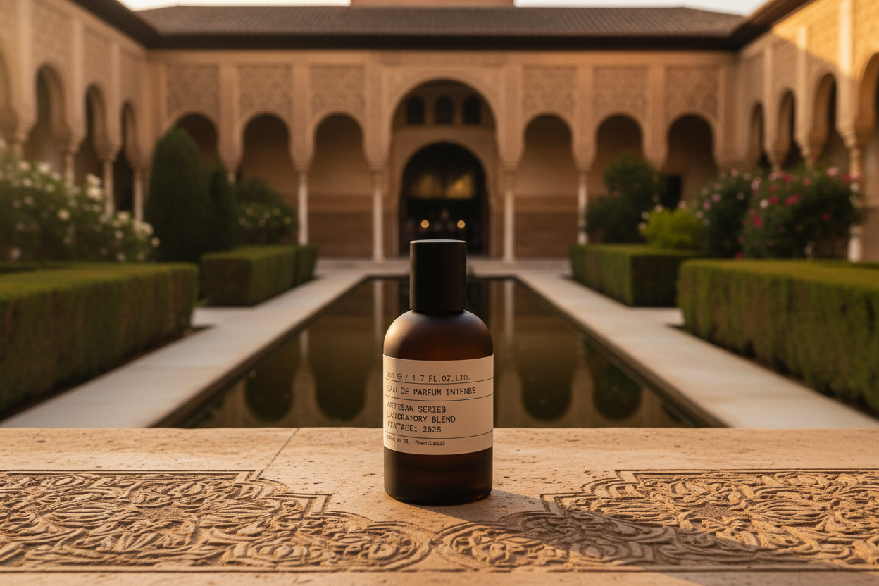 Alhambra Palace perfume banner